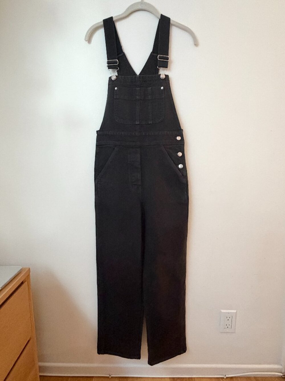 Aritzia Wilfred Free Carina Overall in Black, Size XS